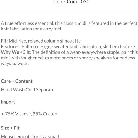 Free People Golden Hour Midi Skirt | Size L | NWT | Green Knit Ribbed - Picture 5 of 11